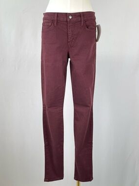 Joe's Jeans The Skinny Visionaire Size 30 Bordeaux Dark Red Maroon NWT